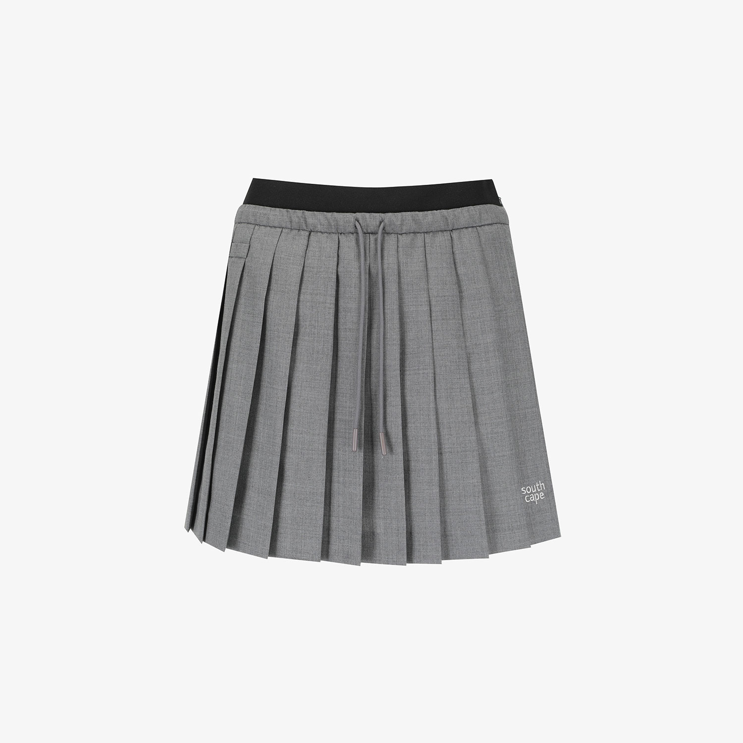 Southcape Women's Pleated Waist Banding Skirt_MG