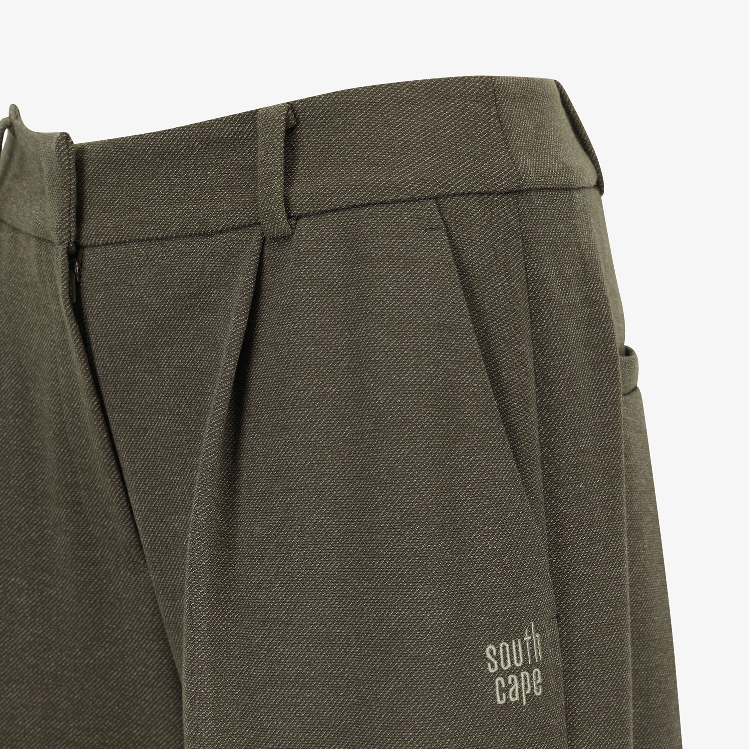 Southcape Women\'s Wool-Like Pin-Tuck Pants_BR