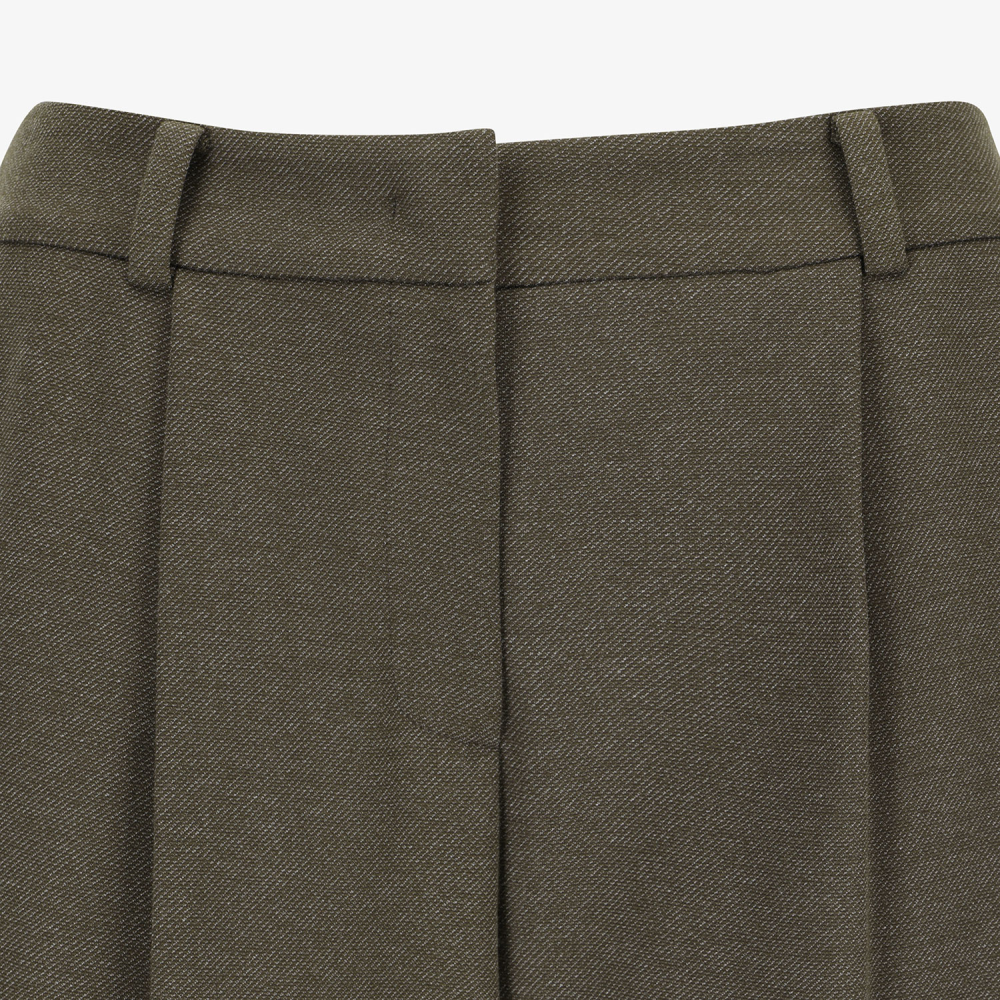 Southcape Women\'s Wool-Like Pin-Tuck Pants_BR
