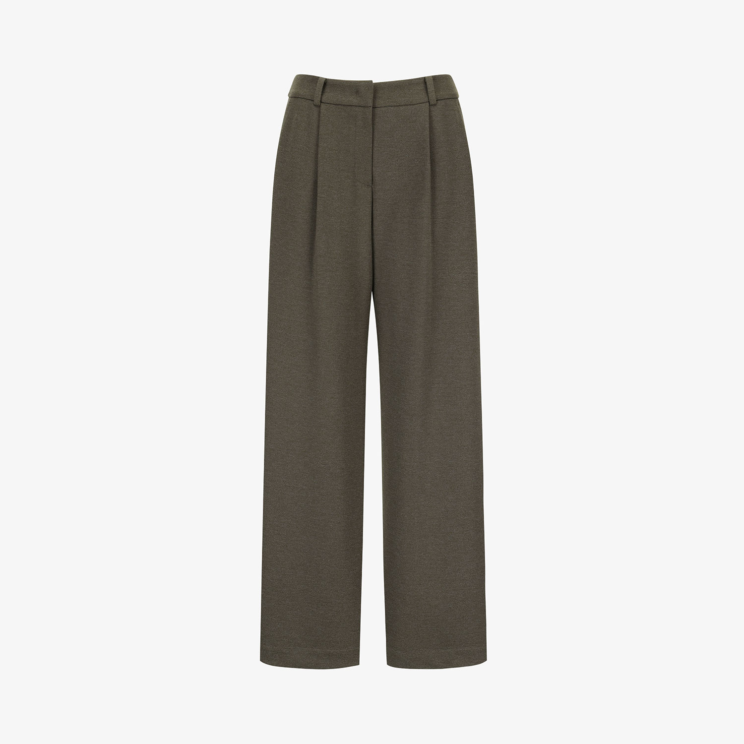 Southcape Women's Wool-Like Pin-Tuck Pants_BR