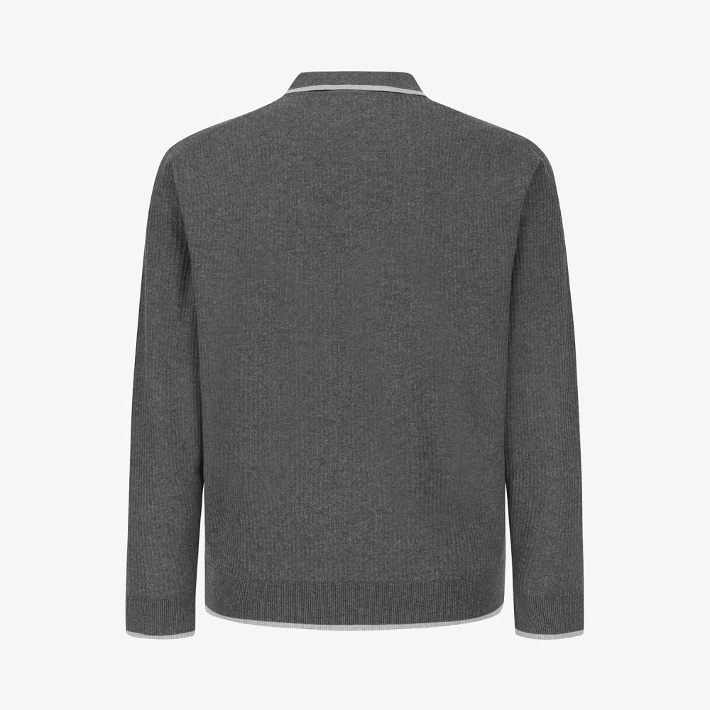 Southcape Men\'s Tipping Collar Knit_CG