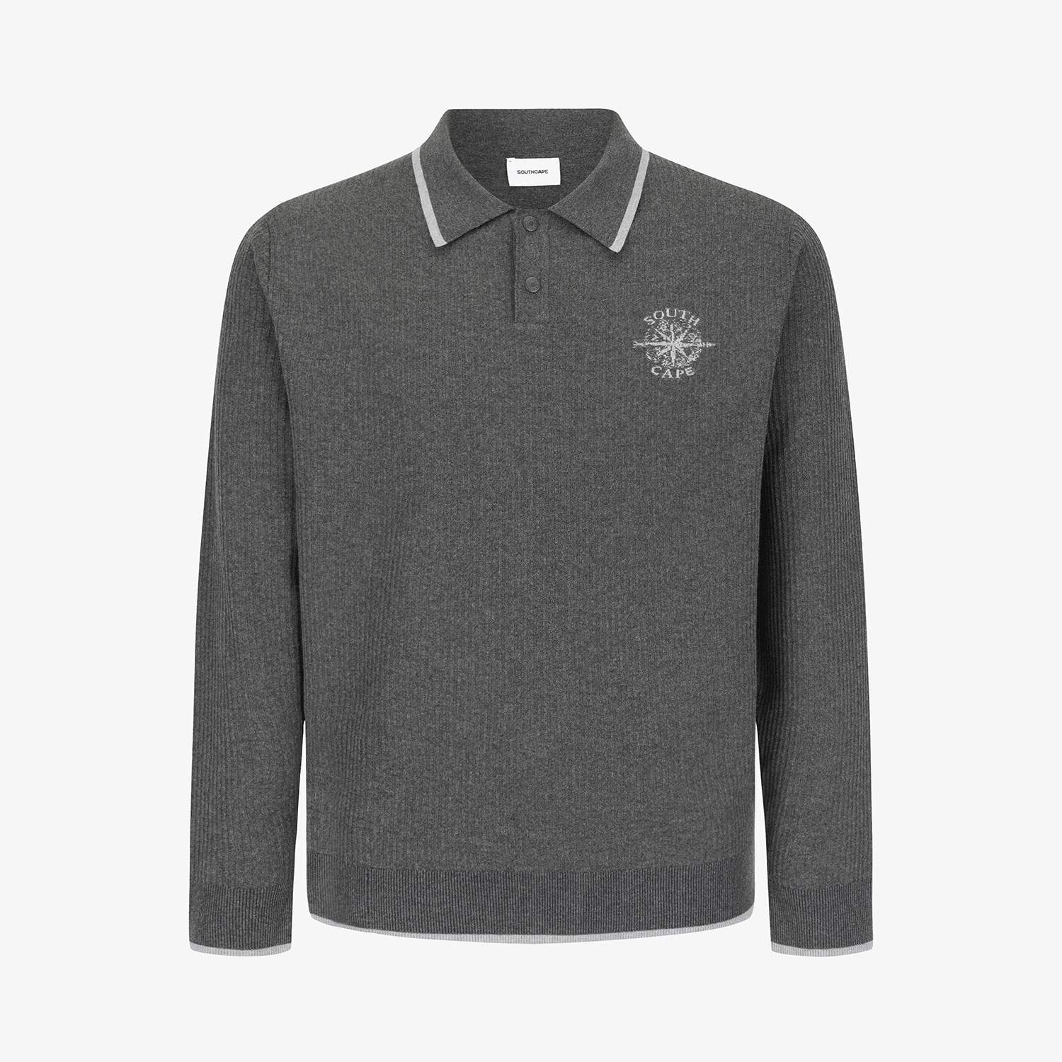 Southcape Men's Tipping Collar Knit_CG