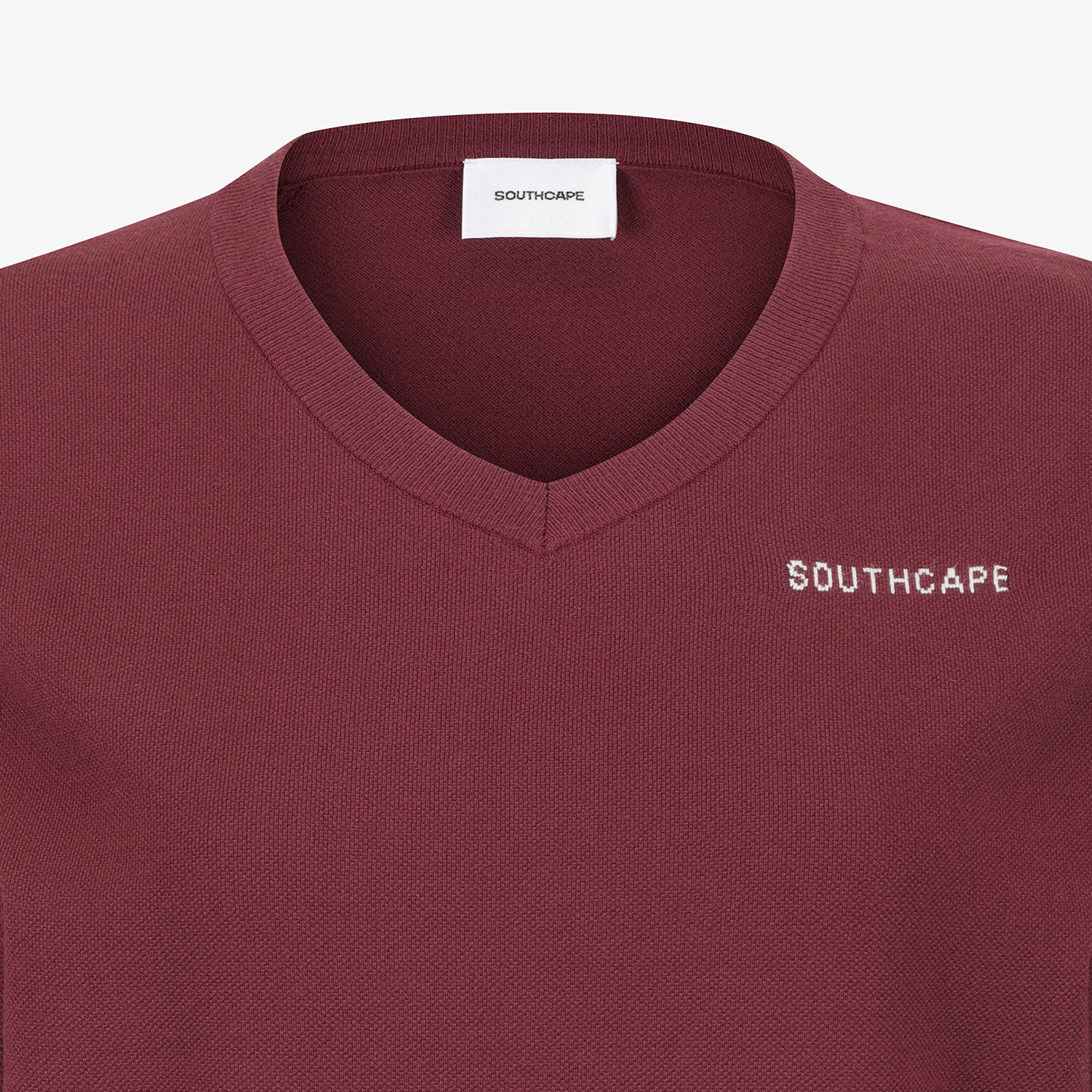 Southcape Women\'s V-Neck Short Sleeve Knit_WN