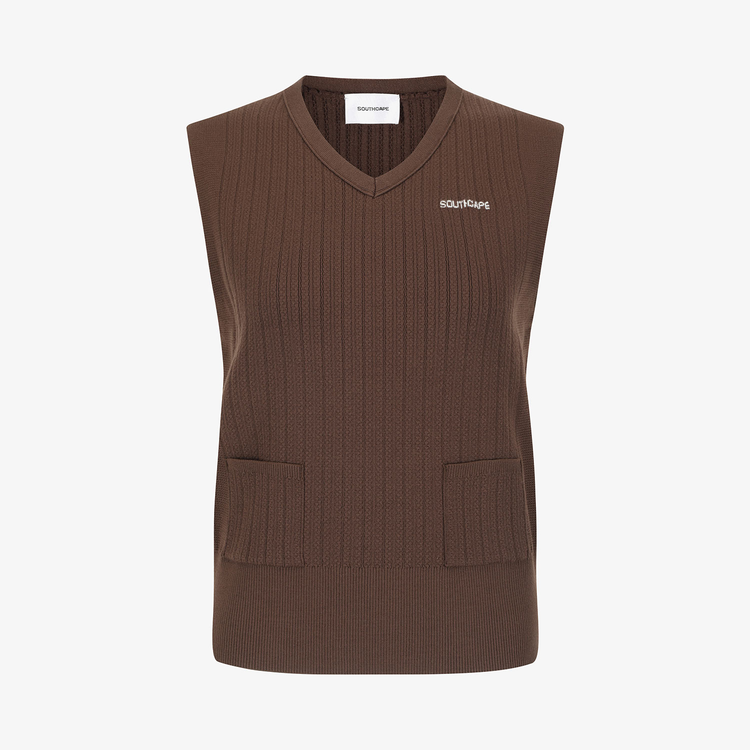 Southcape Women's V-Neck Knit Vest_BR