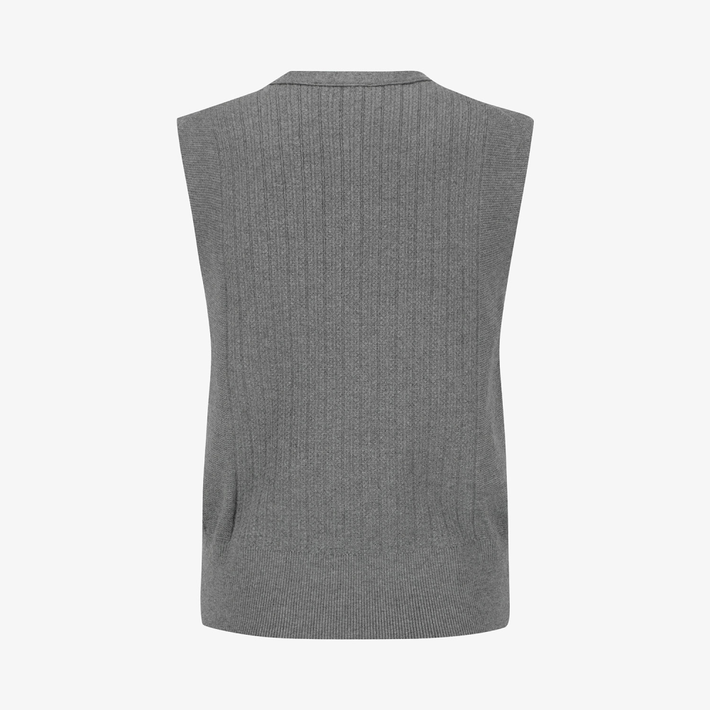 Southcape Women\'s V-Neck Knit Vest_GY