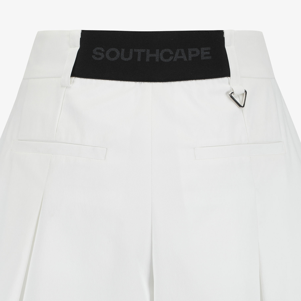 Southcape Women\'s A-Line Pin-Tuck Short Pants_WT