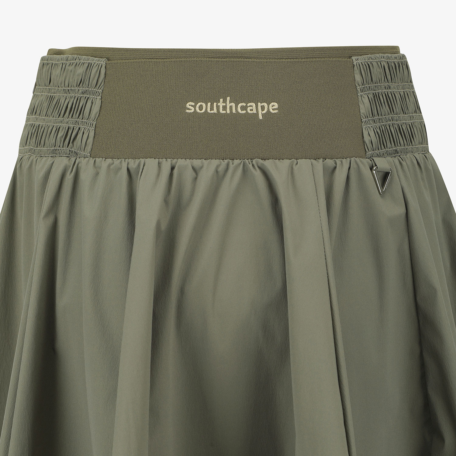 Southcape Women\'s Smocking Flare Skirt_KH