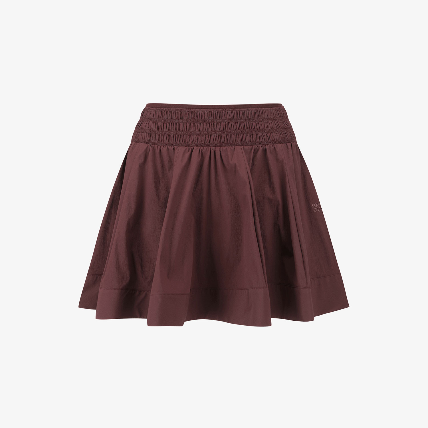 Southcape Women\'s Smocking Flare Skirt_WN