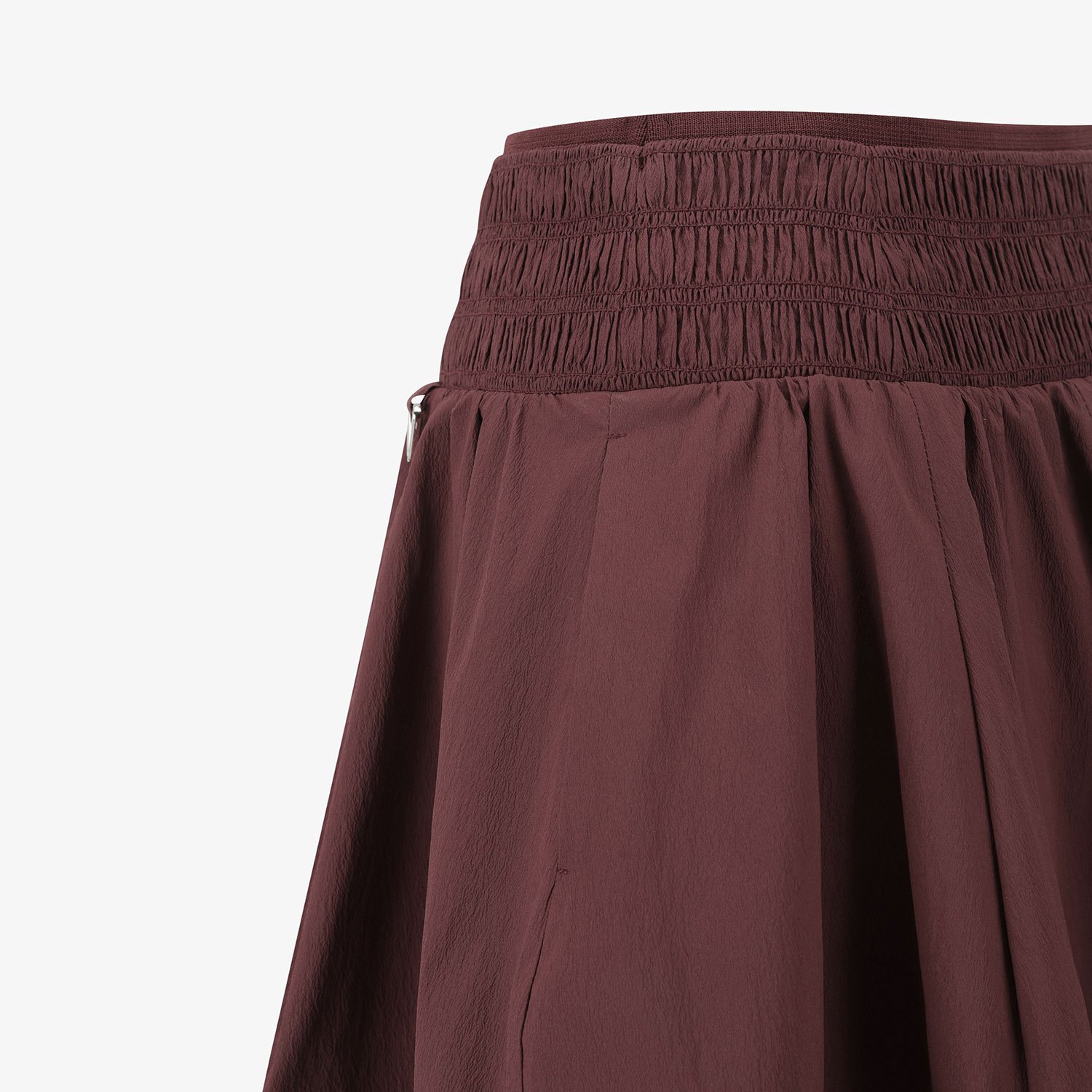 Southcape Women\'s Smocking Flare Skirt_WN
