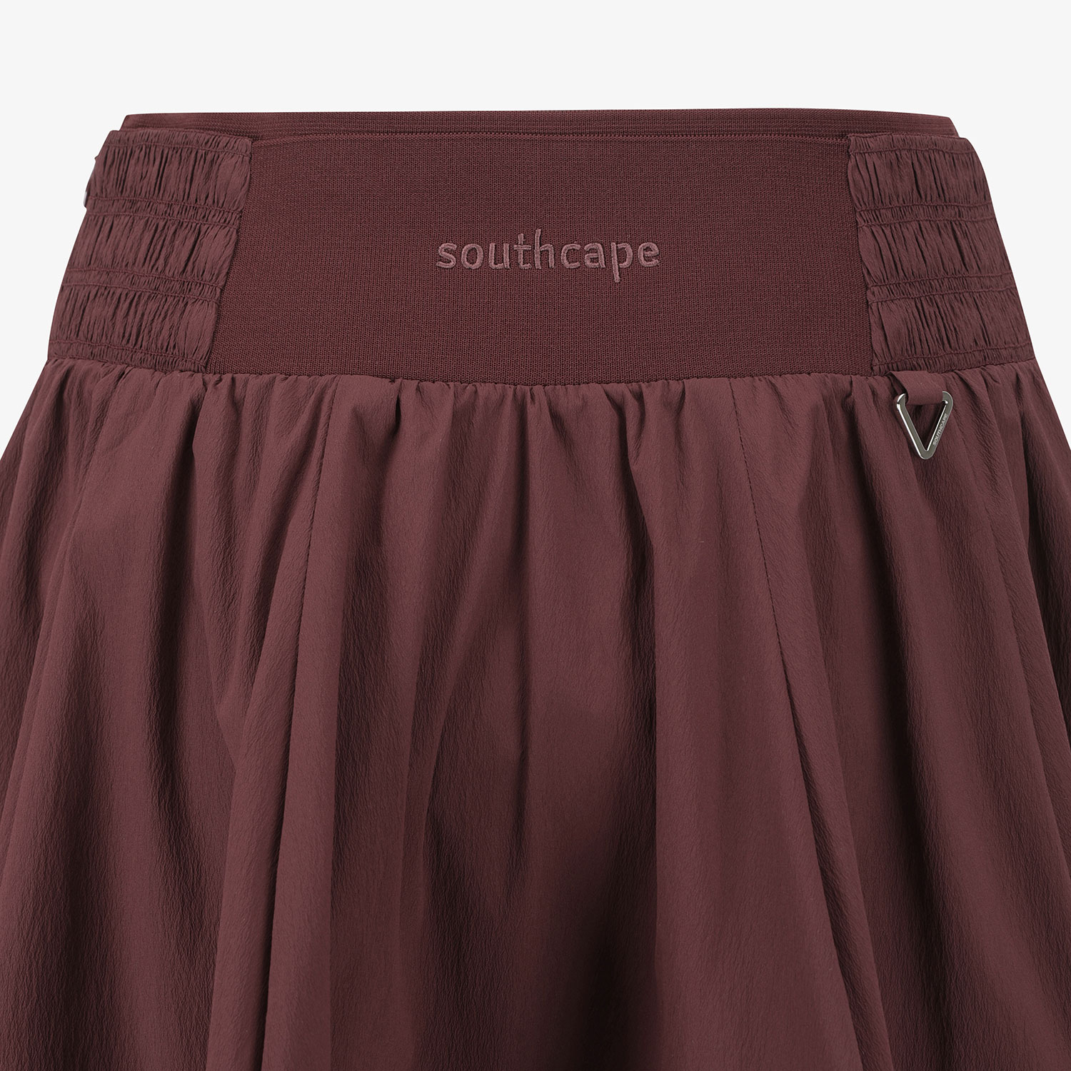 Southcape Women\'s Smocking Flare Skirt_WN