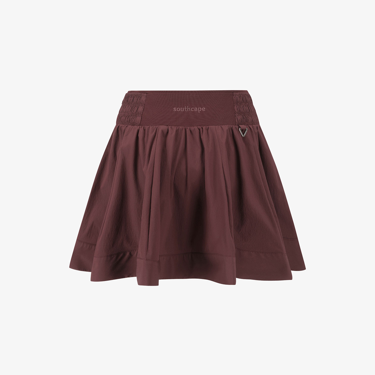 Southcape Women\'s Smocking Flare Skirt_WN