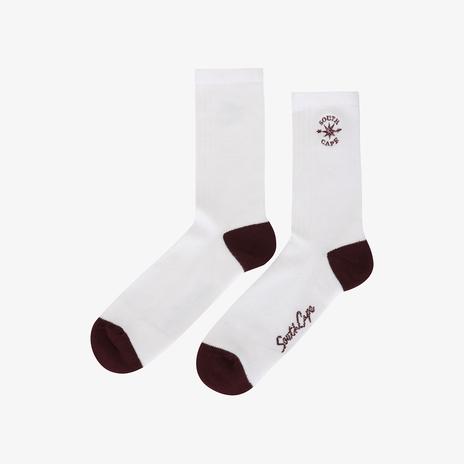 Southcape Men's Southcross Color Block Socks_WT