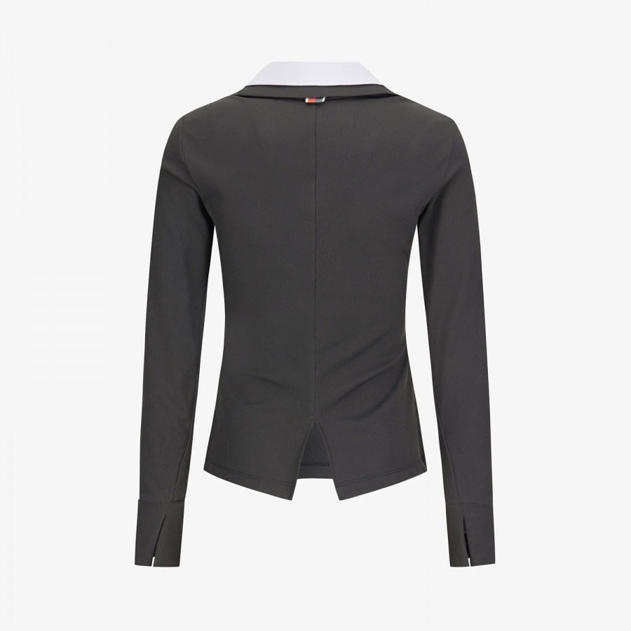Cool-Touch Layered Collar T-Shirt_DG
