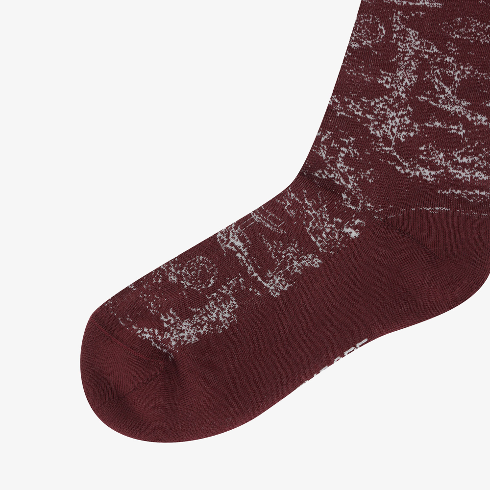 Southcape Women\'s Namhae Forest Jacquard Socks_WN