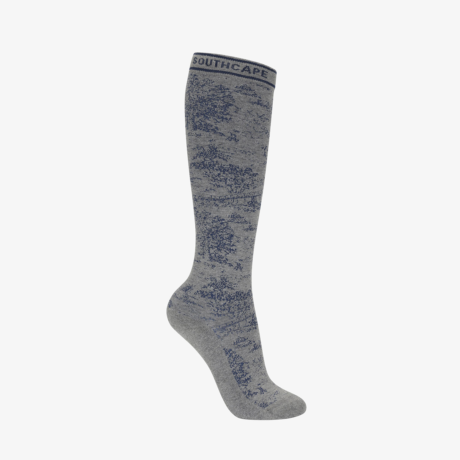 Southcape Women\'s Namhae Forest Jacquard Knee Socks_GY
