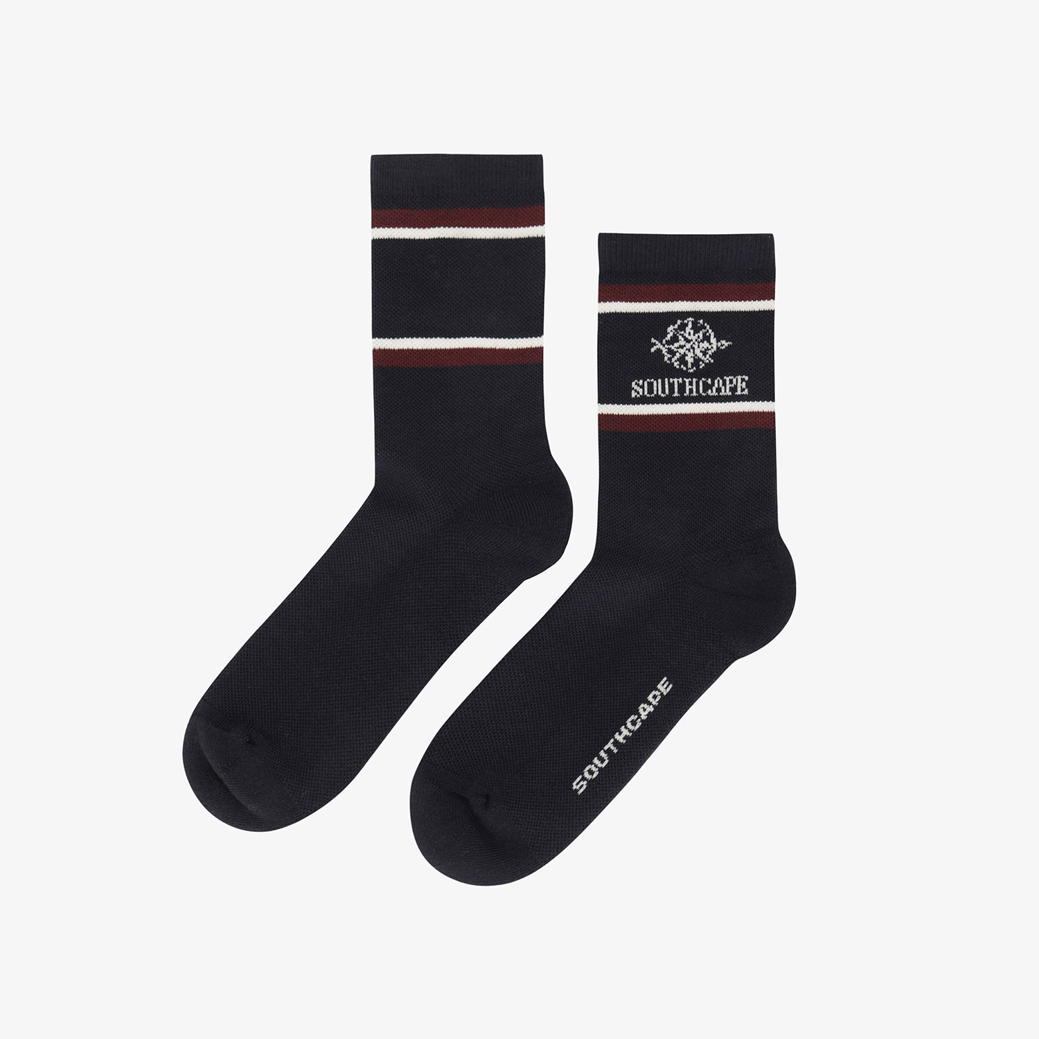 Southcape Women's Southcross Stripe Socks_BK