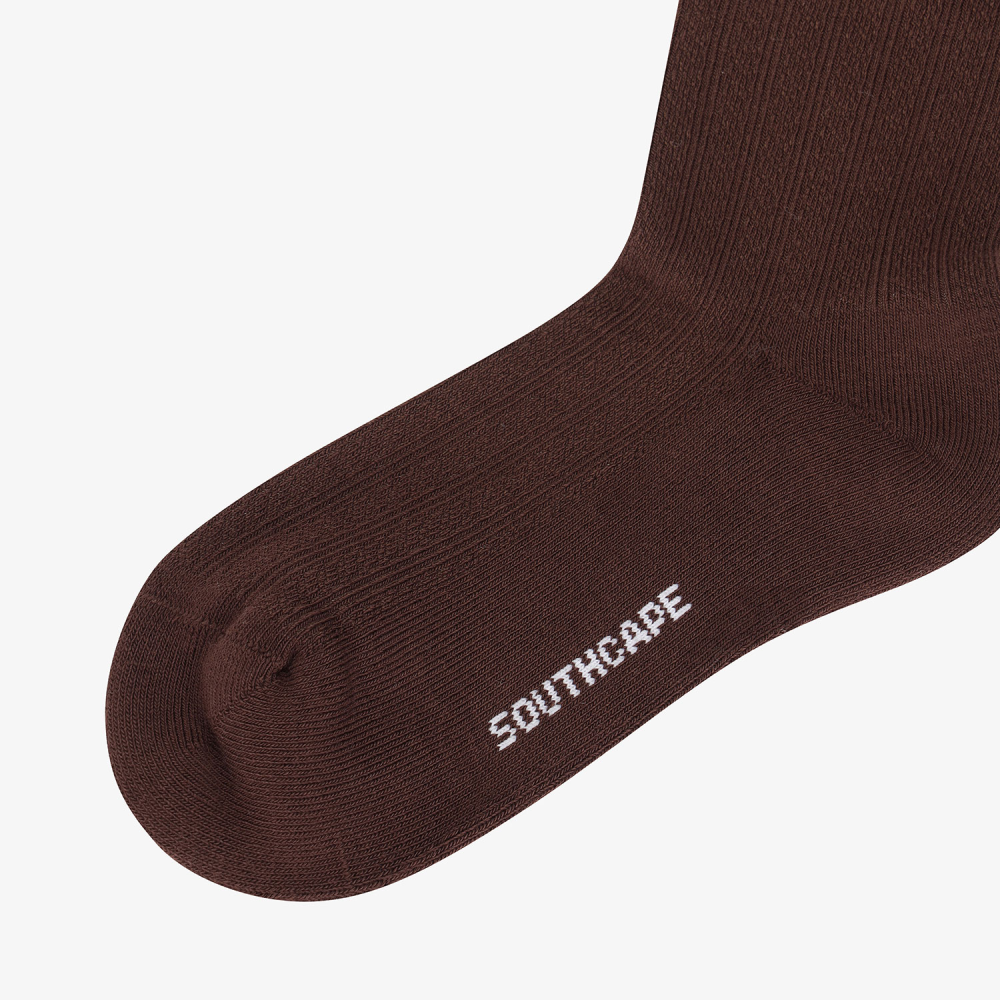 Southcape Women\'s Logo Cable Knit Knee Socks_BR