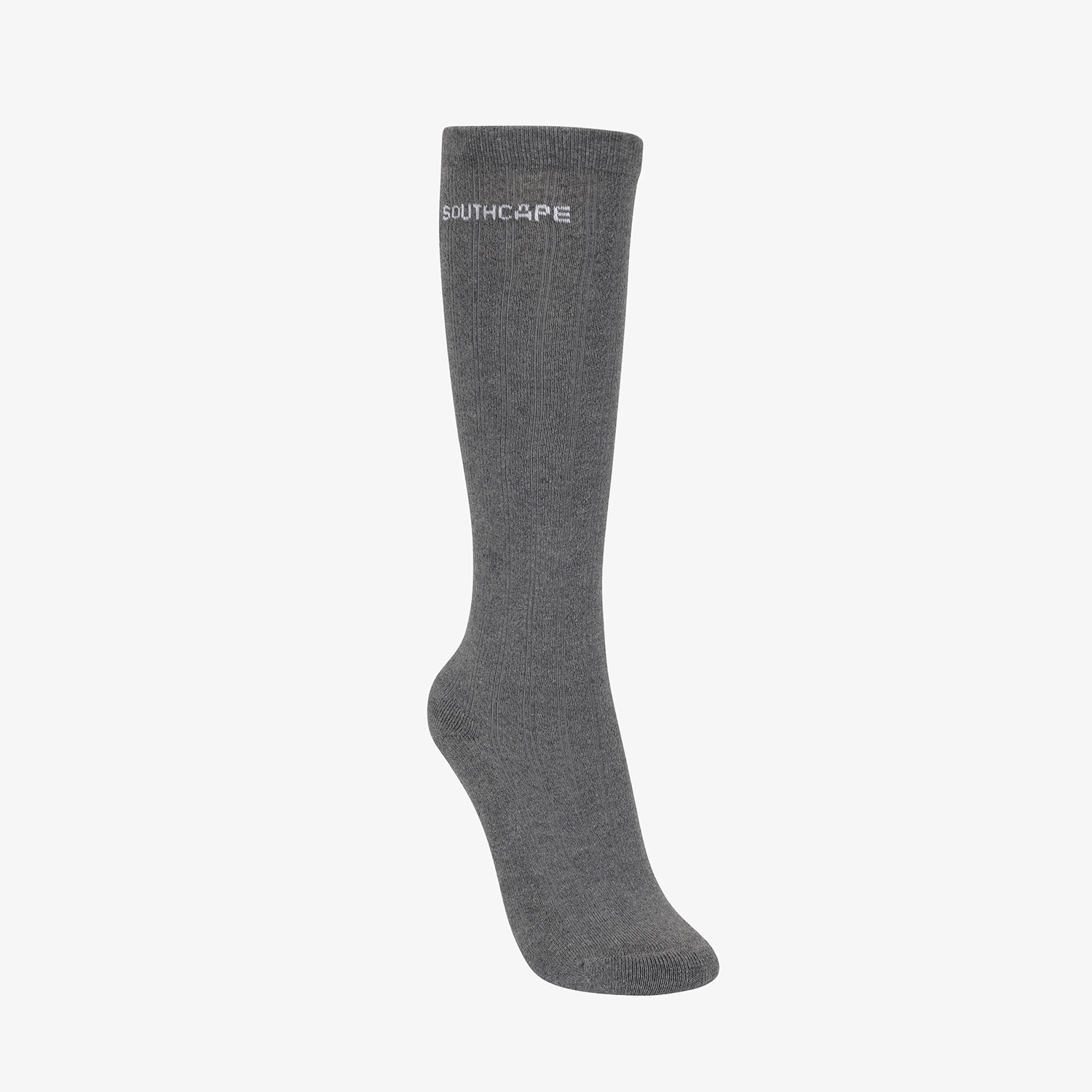 Southcape Women\'s Logo Cable Knit Knee Socks_GY