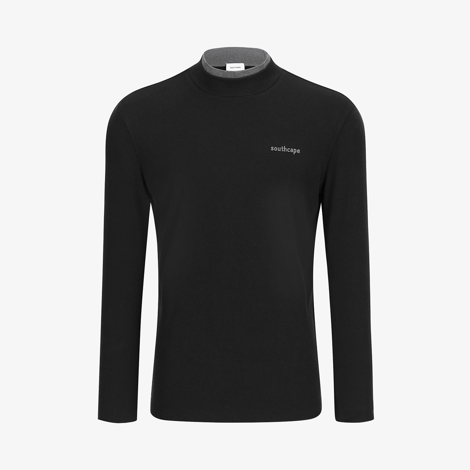 Southcape Men\'s Layered Half-Neck Base Layer_BK