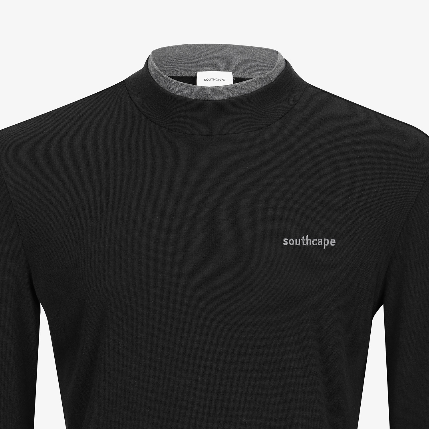 Southcape Men\'s Layered Half-Neck Base Layer_BK