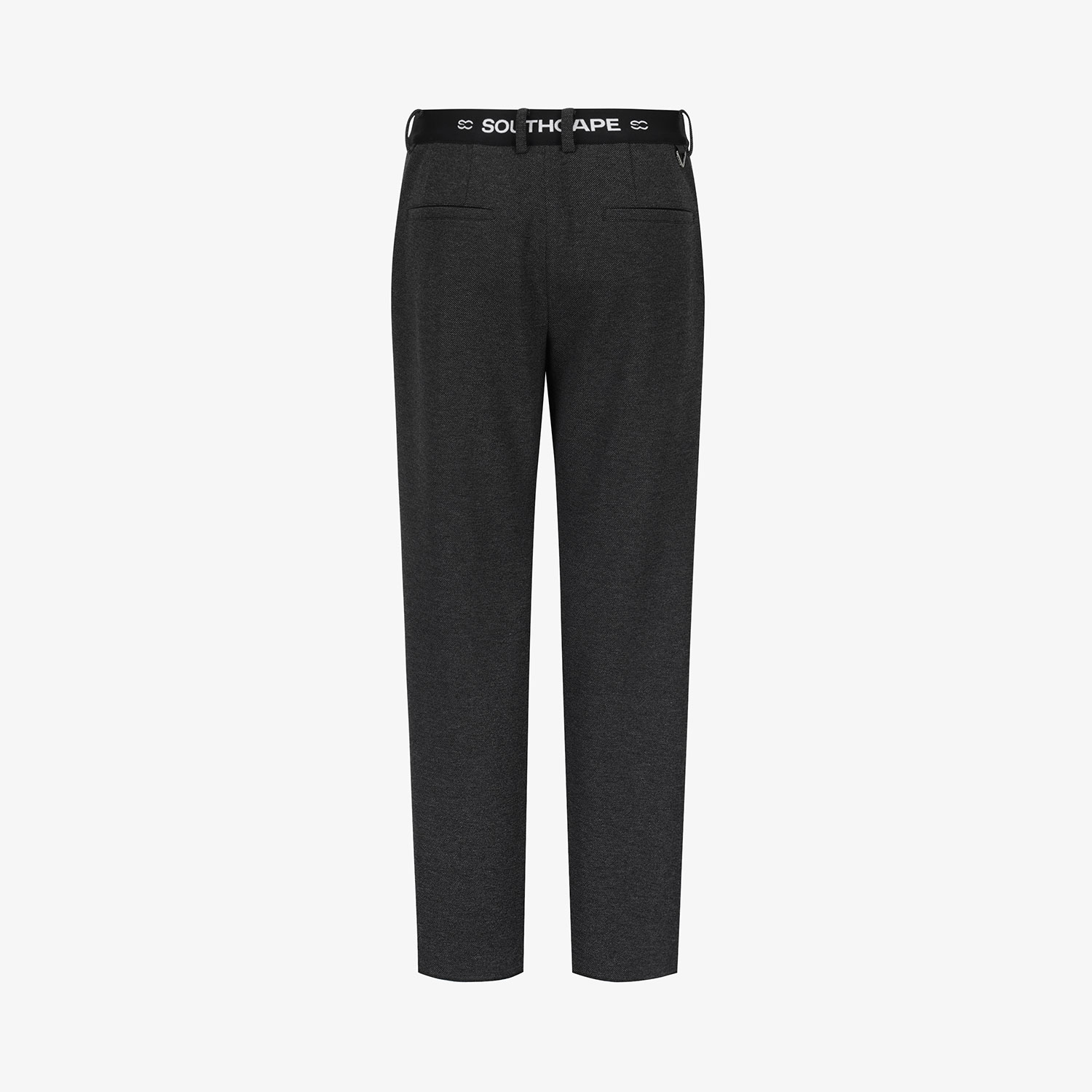 Southcape Men\'s Wool-Like Regular Fit Pants_BK