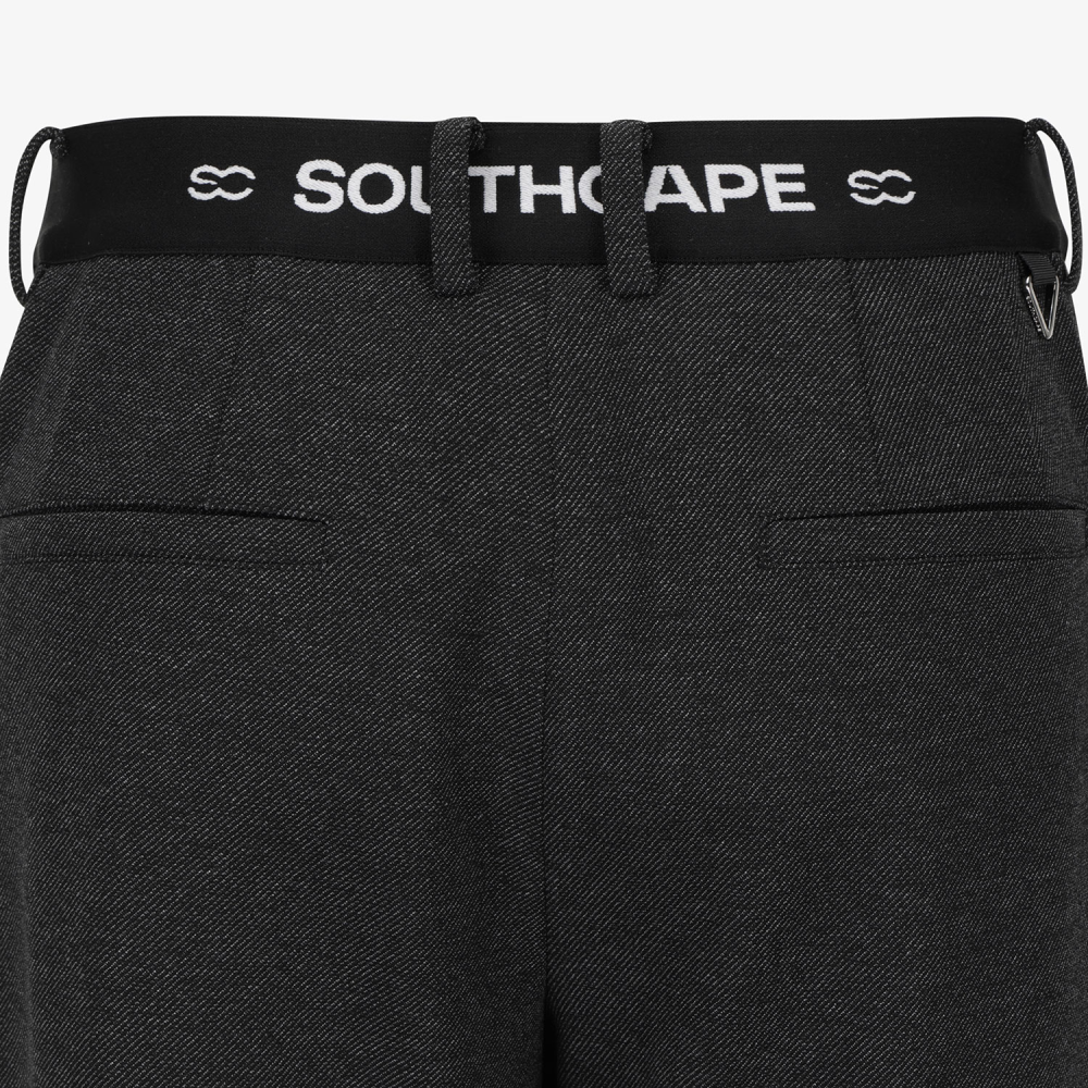 Southcape Men\'s Wool-Like Regular Fit Pants_BK