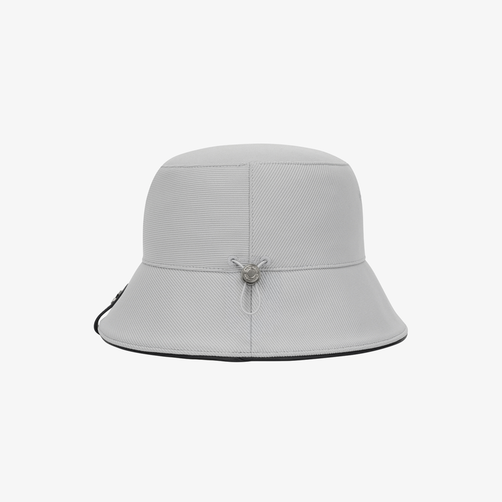 Southcape Men\'s Leather Logo Piping Bucket Hat_LG