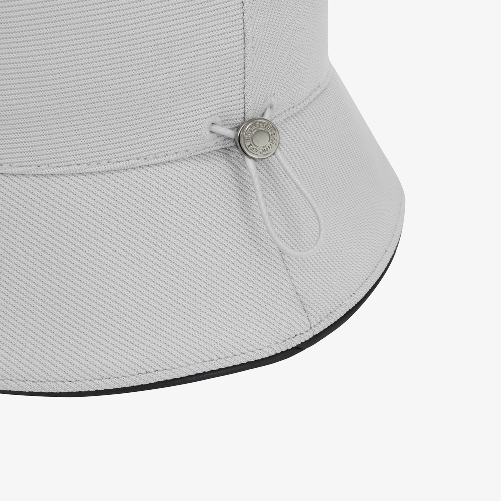 Southcape Men\'s Leather Logo Piping Bucket Hat_LG