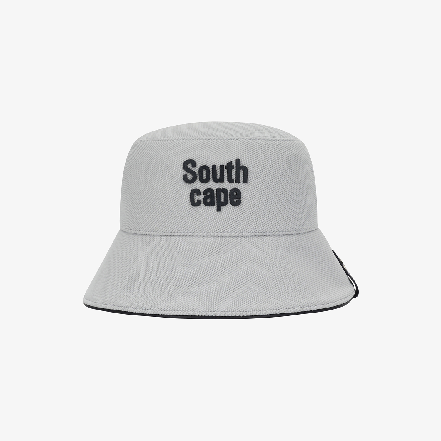 Southcape Men's Leather Logo Piping Bucket Hat_LG