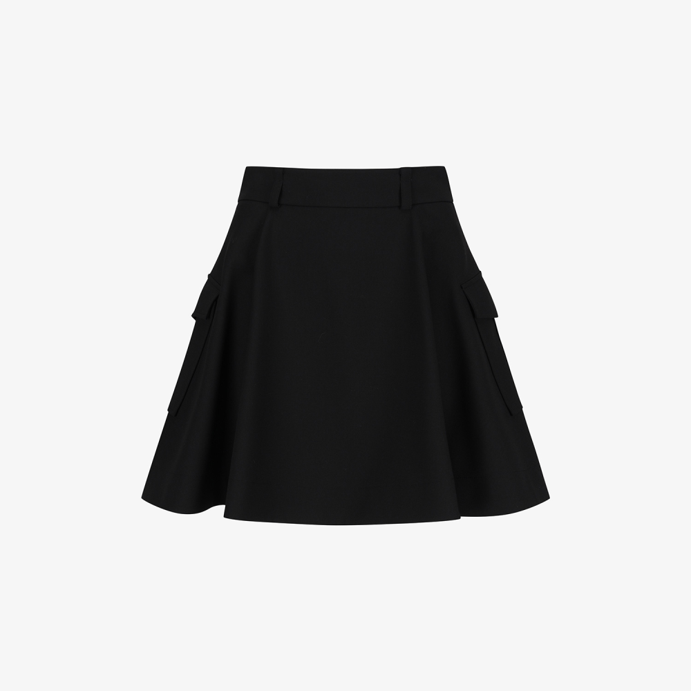 Southcape Women\'s Cargo Pocket Skirt_BK
