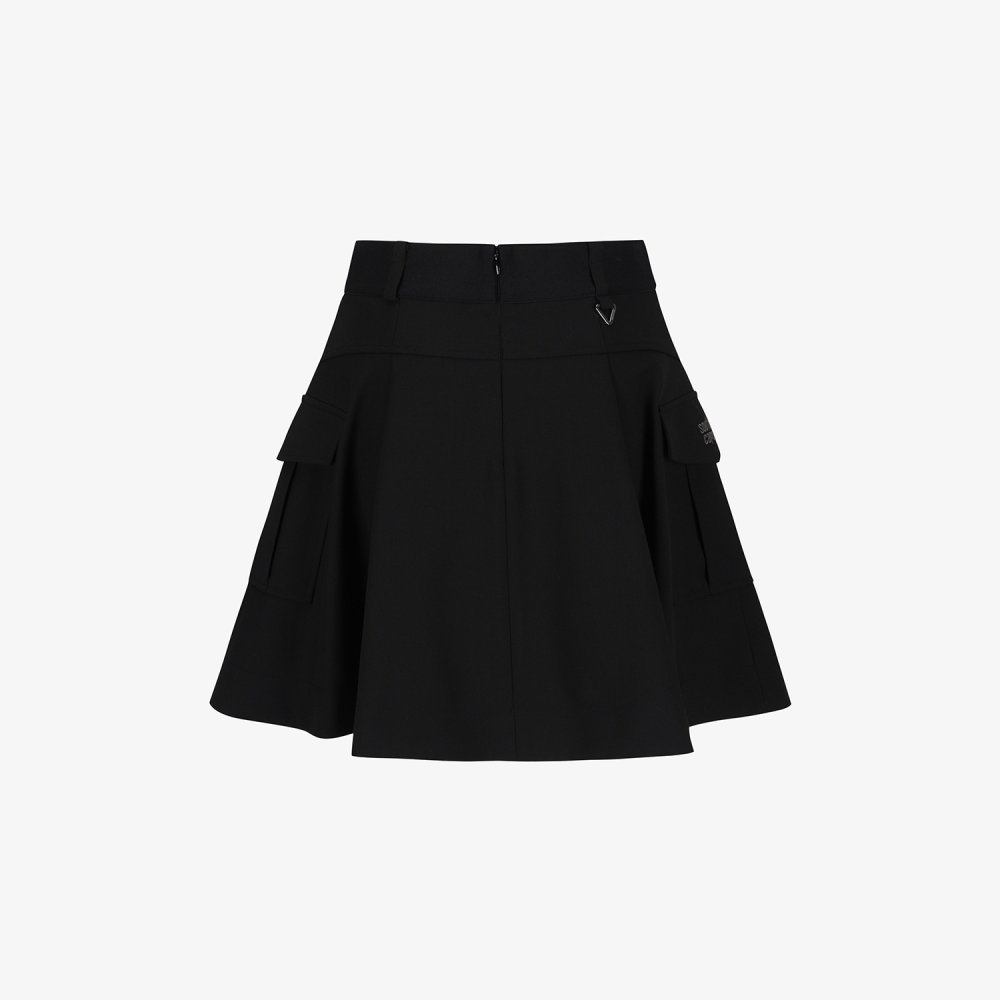 Southcape Women\'s Cargo Pocket Skirt_BK