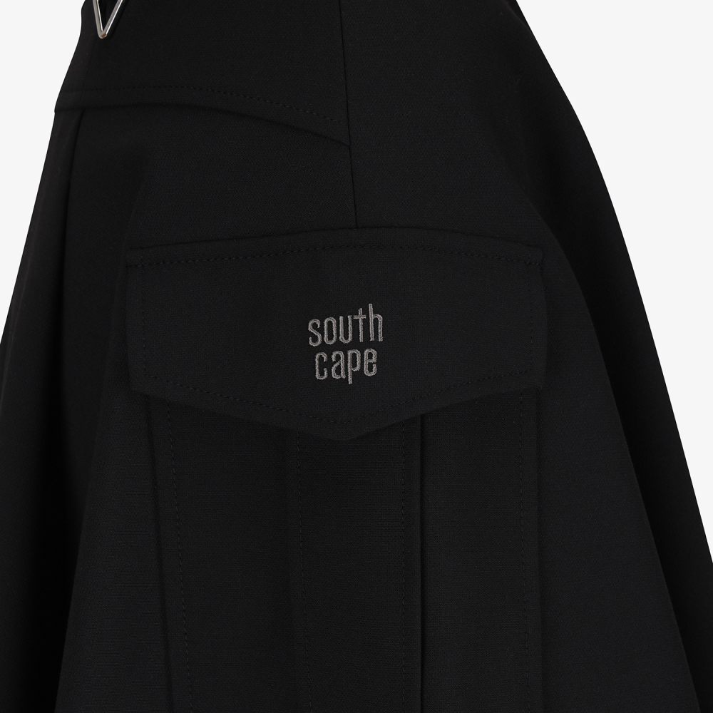 Southcape Women\'s Cargo Pocket Skirt_BK