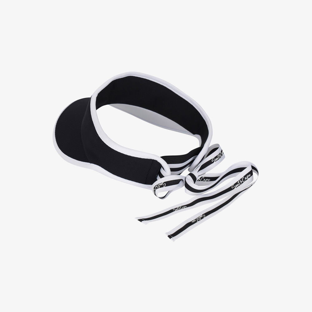 Southcape Women\'s Southcross Logo Ribbon Visor_BK