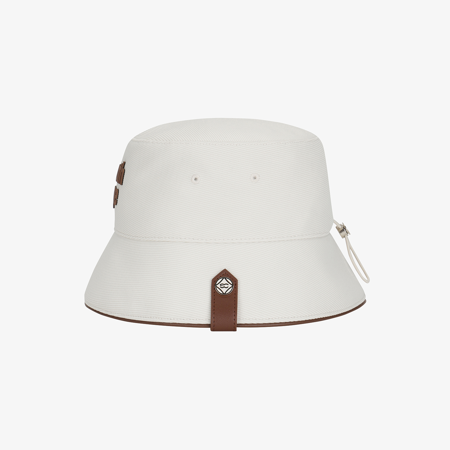 Southcape Women\'s Logo Leather Piping Bucket Hat_IV