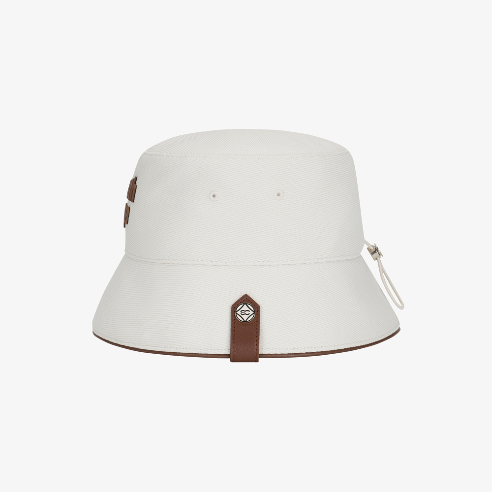 Southcape Women\'s Logo Leather Piping Bucket Hat_IV