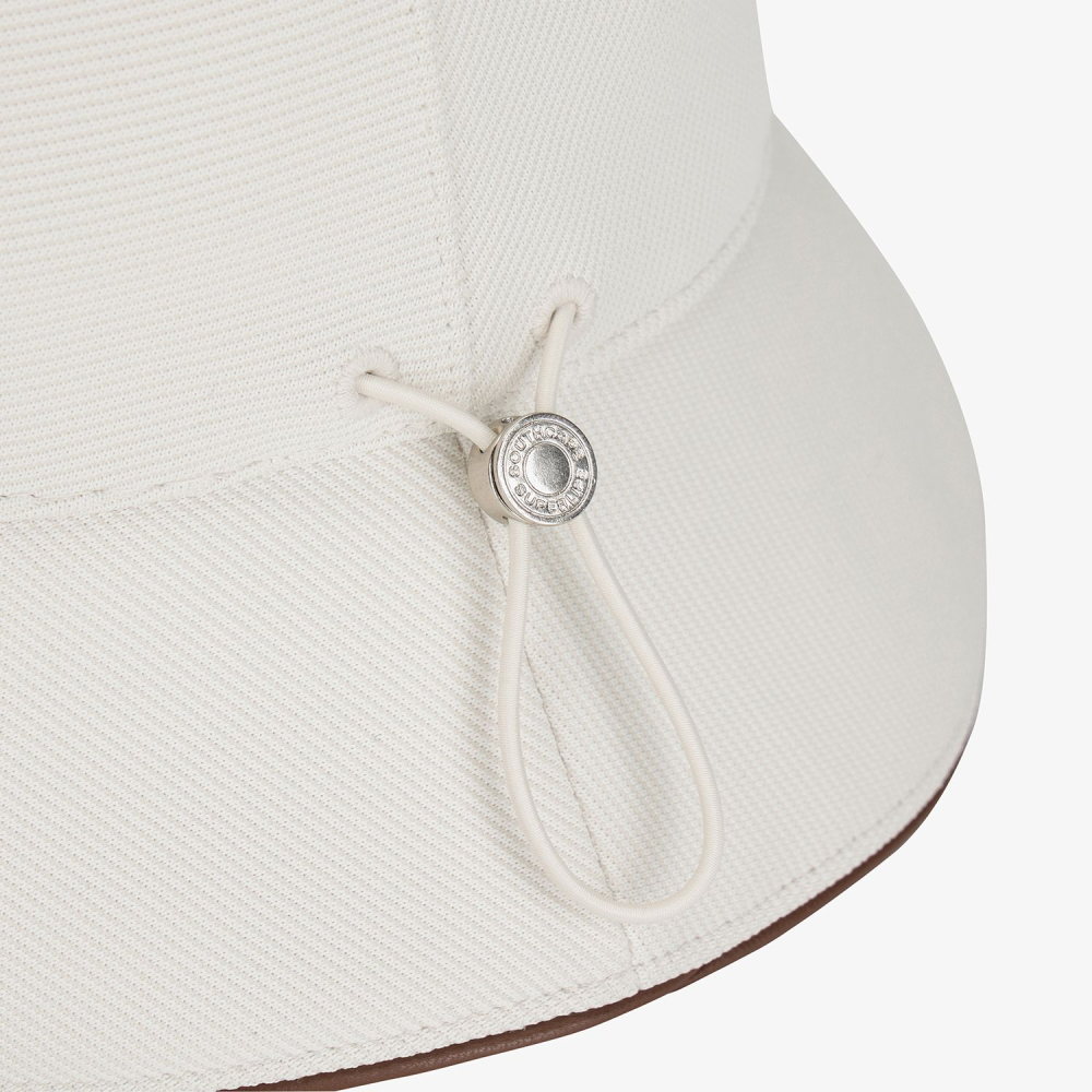 Southcape Women\'s Logo Leather Piping Bucket Hat_IV