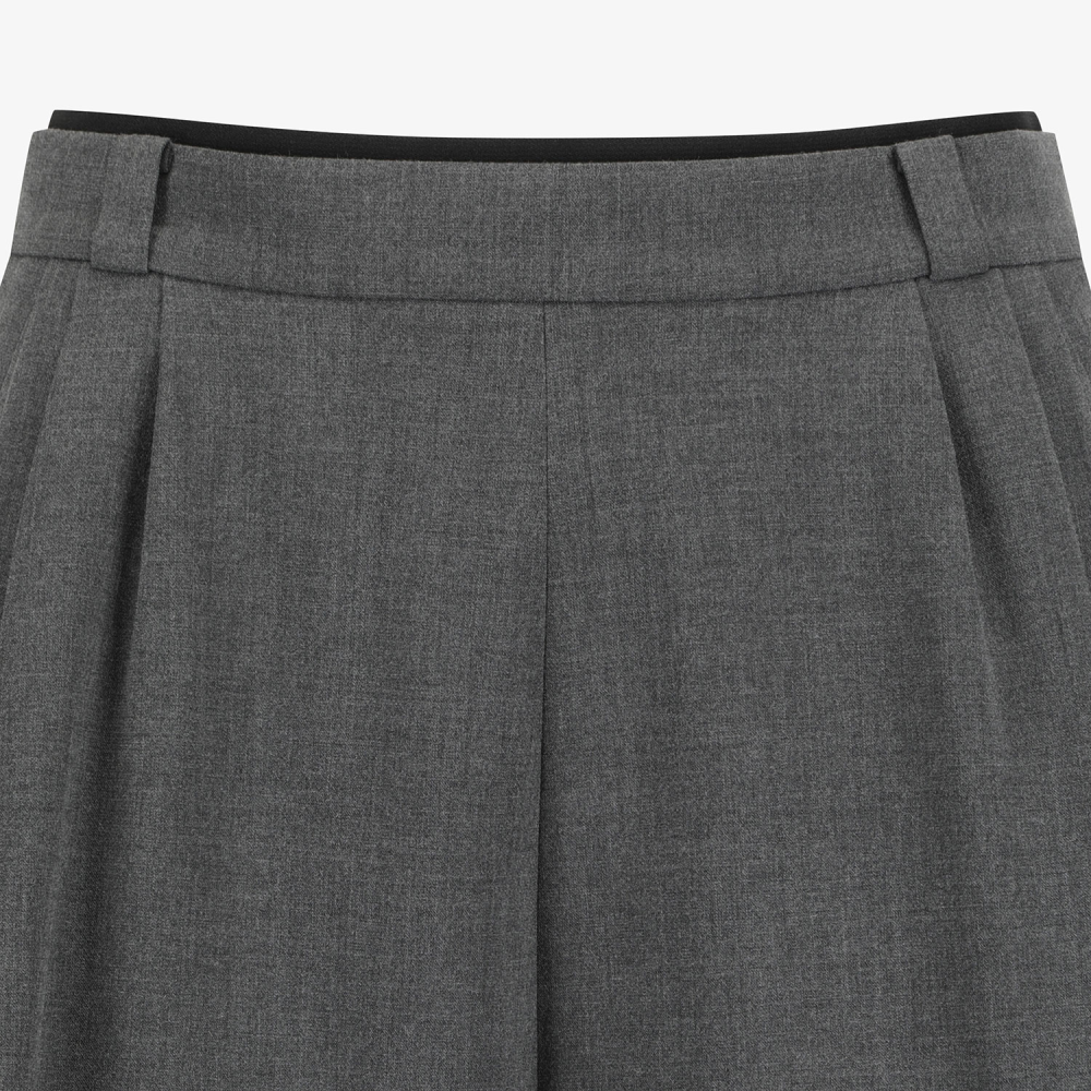 Southcape Women\'s Pin-Tuck Wide Midi Pants_MG