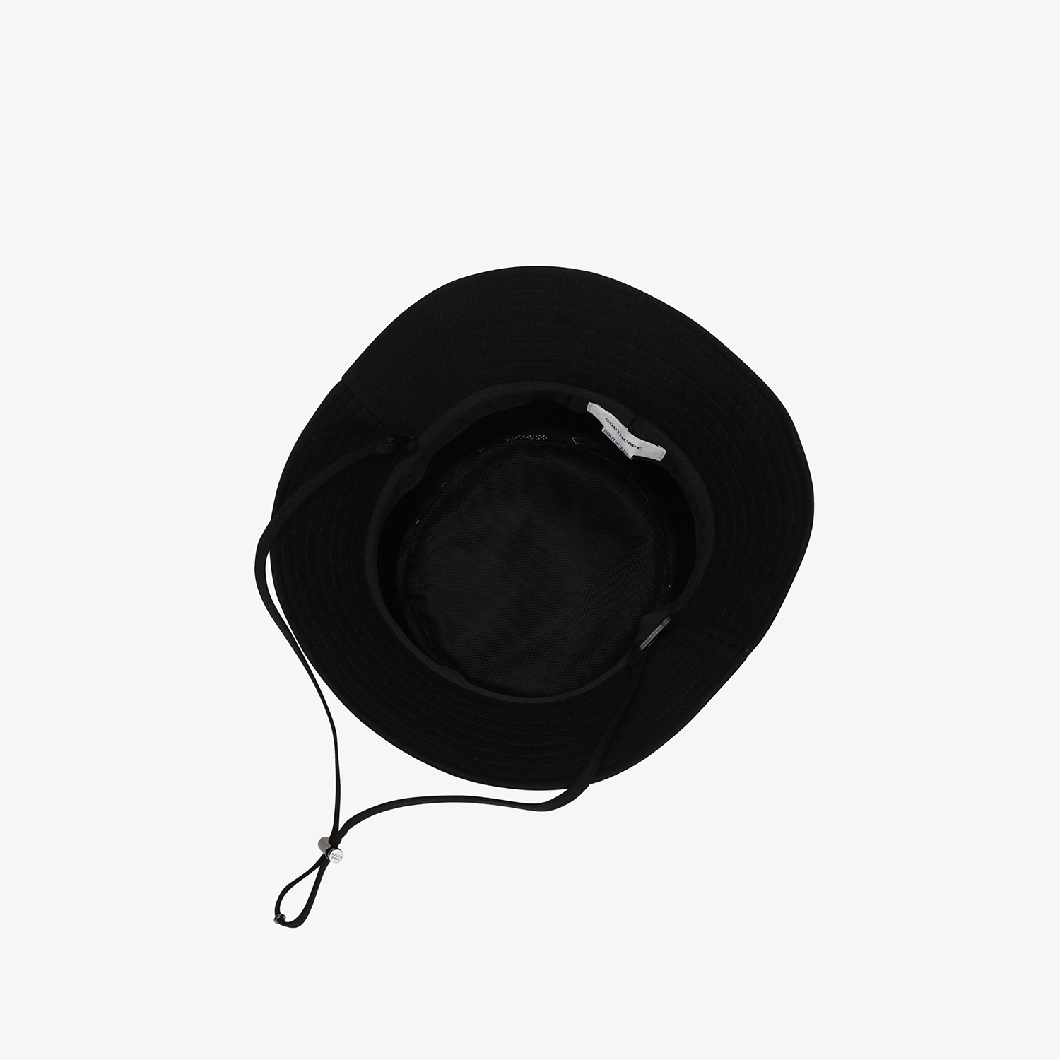 Southcape Men\'s Embroidered Logo String Bucket Hat_BK