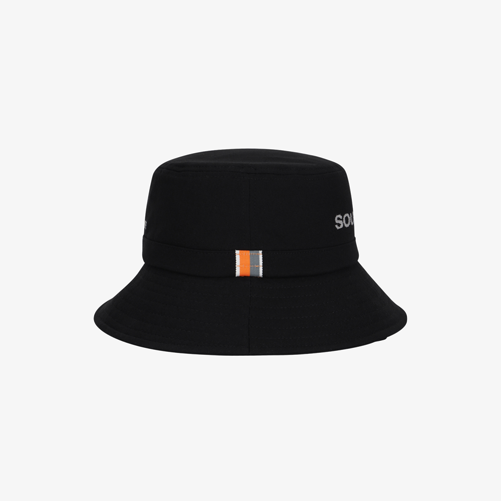 Southcape Men\'s Embroidered Logo String Bucket Hat_BK