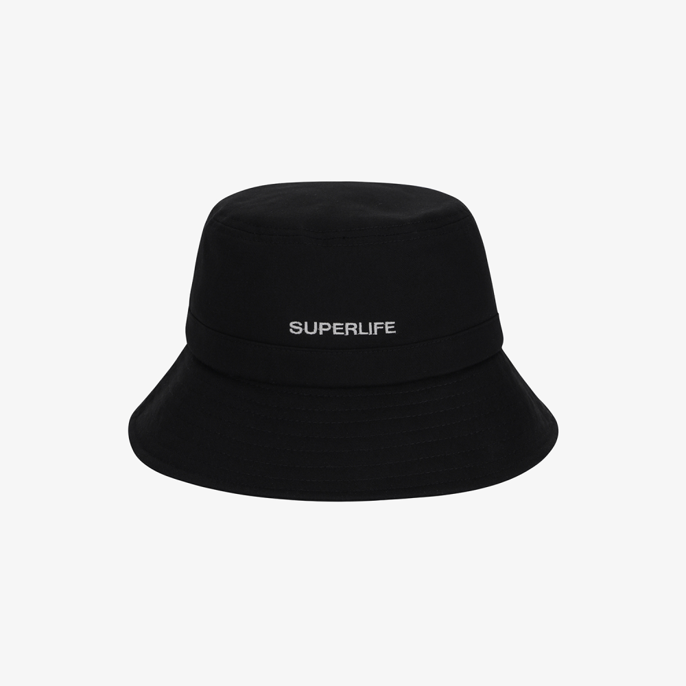 Southcape Men\'s Embroidered Logo String Bucket Hat_BK