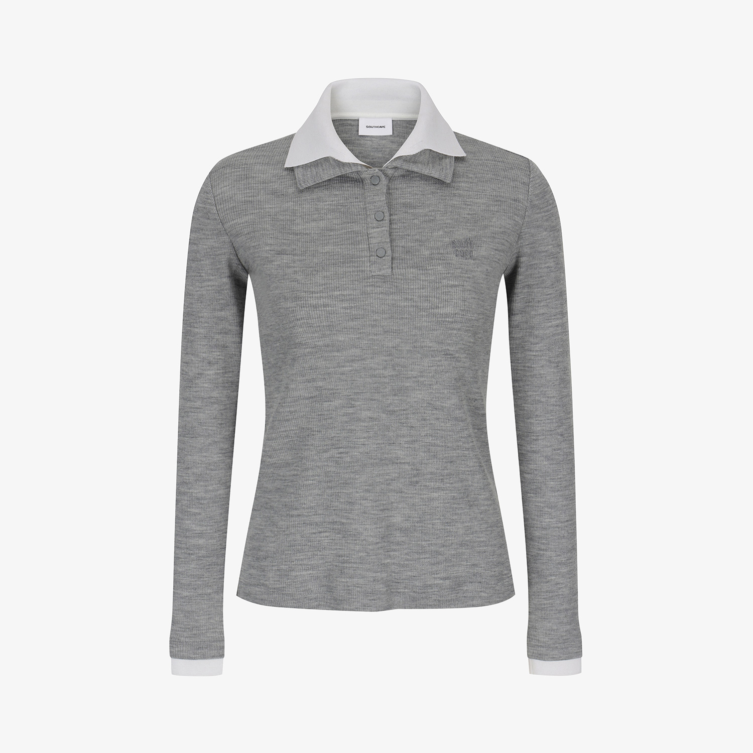 Southcape Women's Snap Double Collar T-Shirt_MG