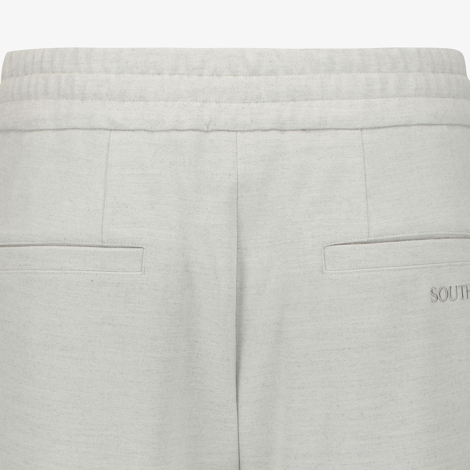 Southcape Men\'s Melange Loose Fit Banding Pants_LG