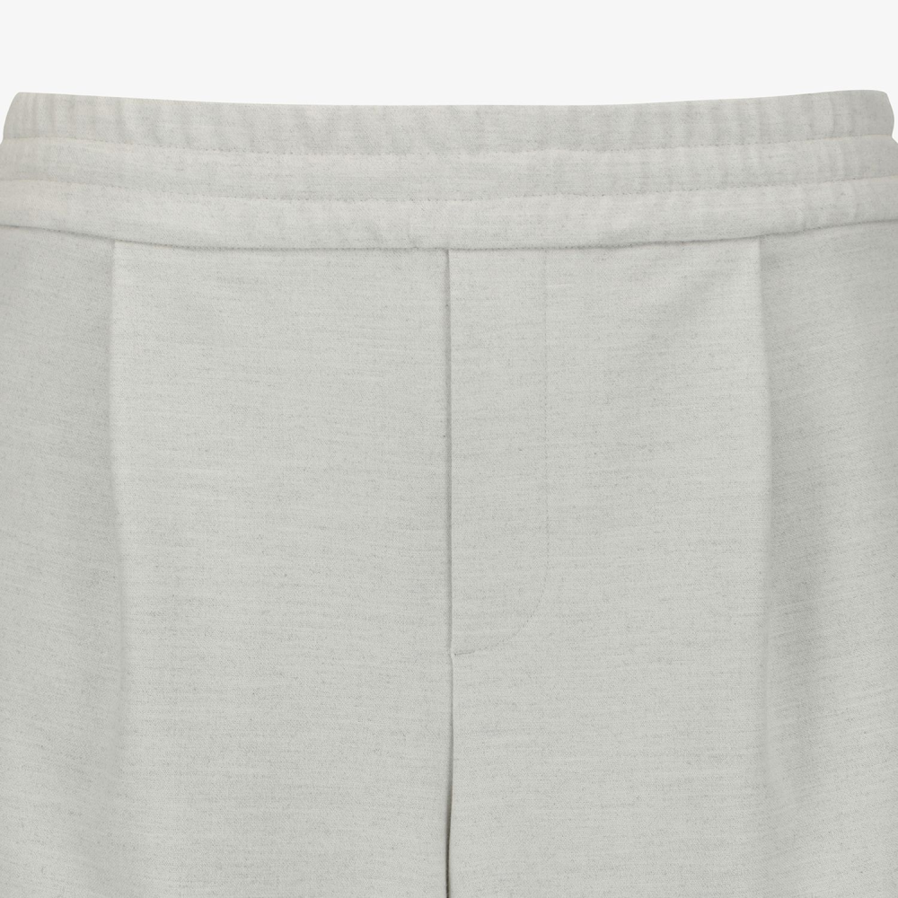 Southcape Men\'s Melange Loose Fit Banding Pants_LG