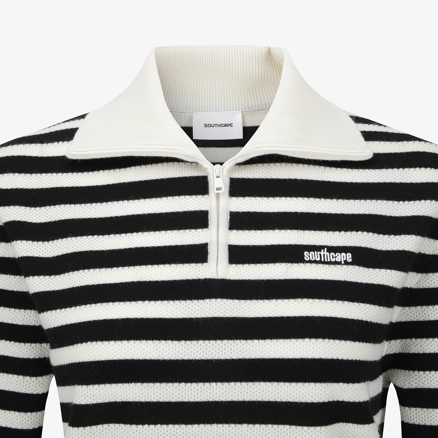 Southcape Women\'s Stripe Half Zip-Up Knit_IV