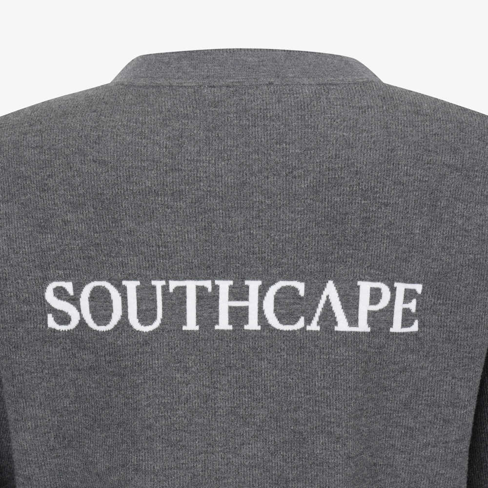 Southcape Women\'s Side Snap Round Neck Knit_GY