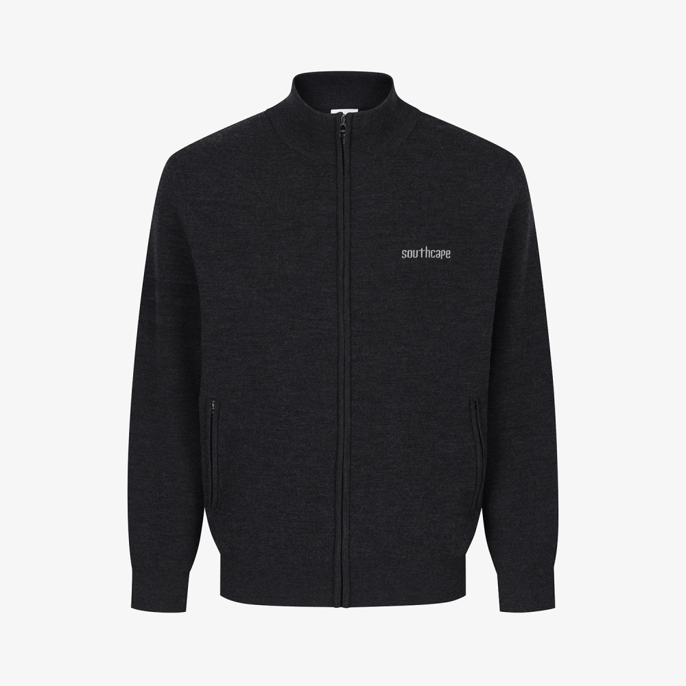 Southcape Men\'s Knit Zip-Up Cardigan_CG