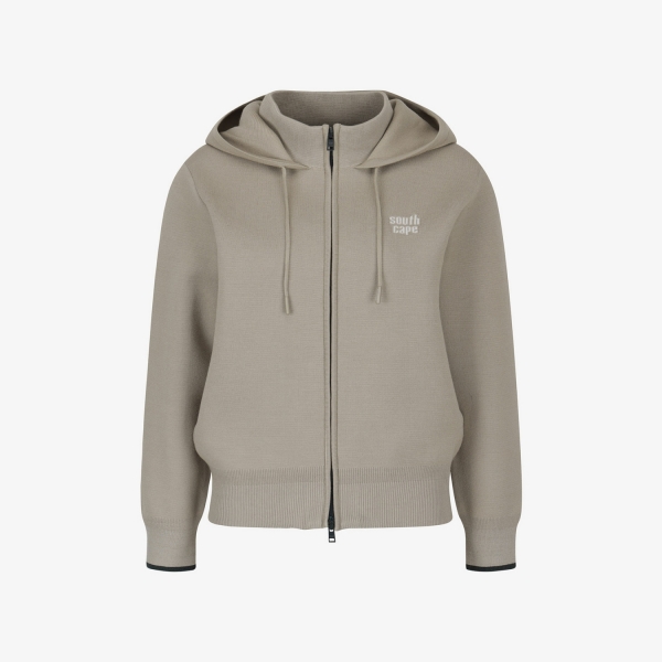 Southcape Women's Southcross Knit Hood Zip-Up_LE