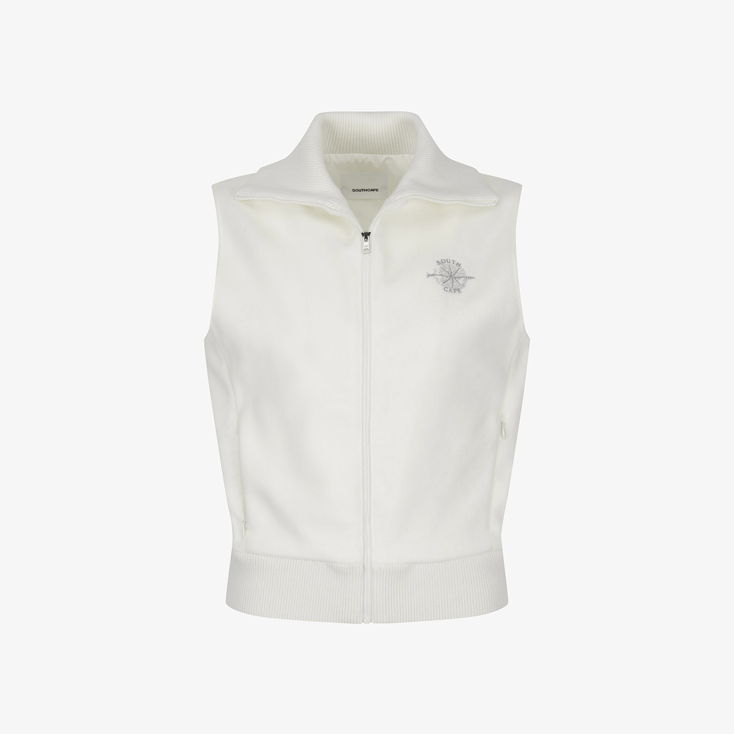Southcape Women's High-Neck Zip-Up Vest_WT