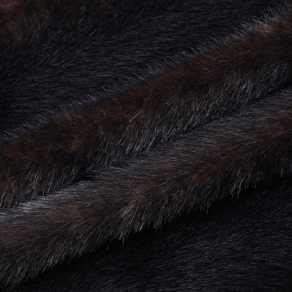 Southcape Women\'s Reversible High-Neck Fur Vest_DW