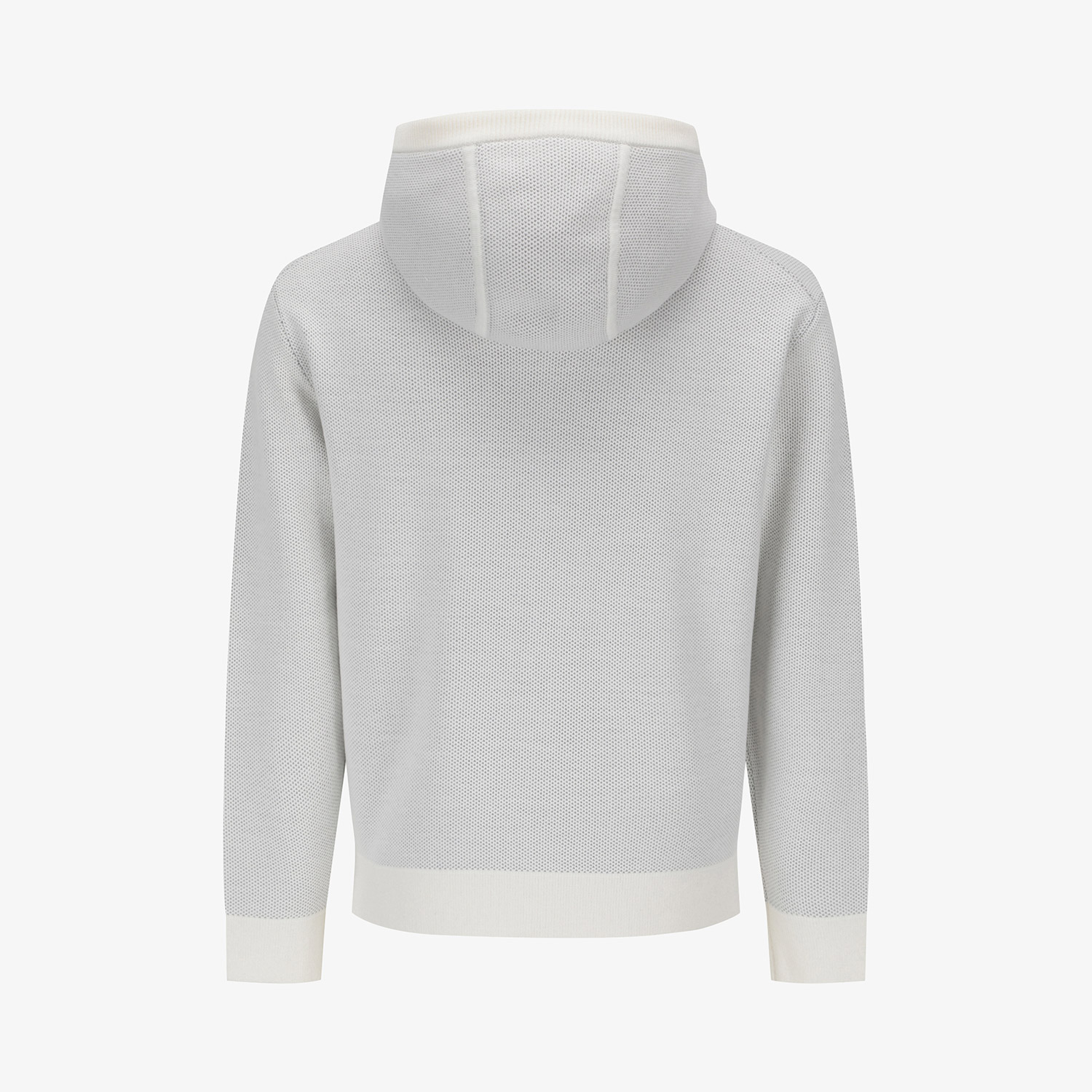 Southcape Men\'s Knit Hood Zip-Up_WH
